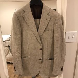 Suitsupply linen suit 40R